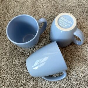 Corelle Periwinkle Ceramic Coffee Mugs - Set of 3